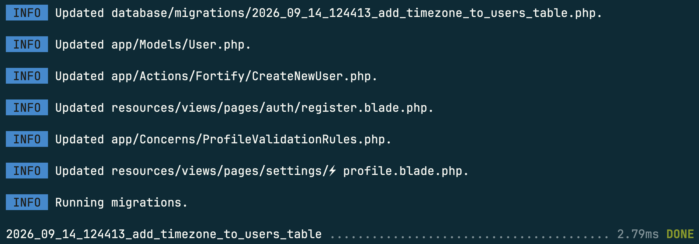 Interactive installer walkthrough