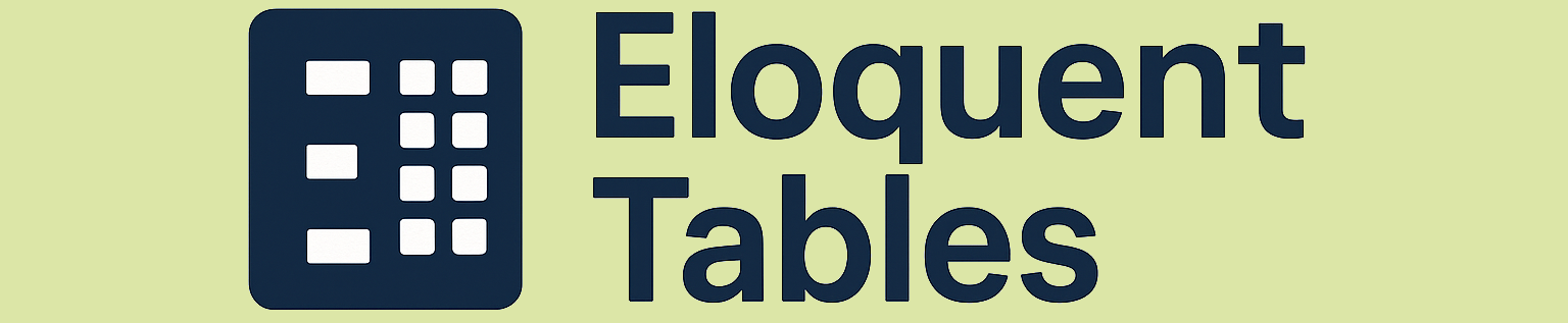 BrickNPC Eloquent Table Logo