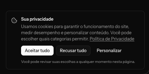 Cookie Consent Banner