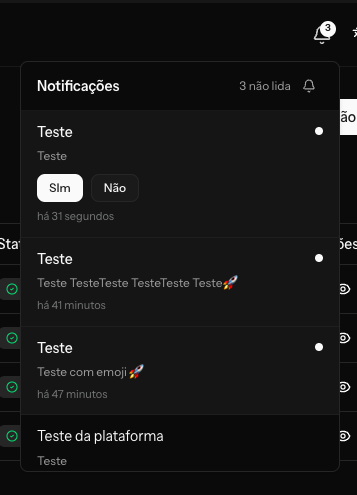 Notification Bell