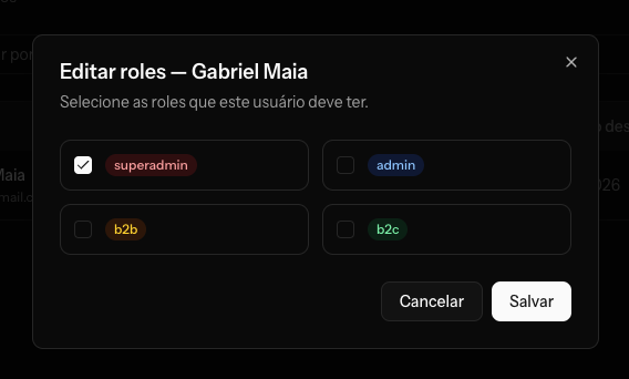 Edit Roles