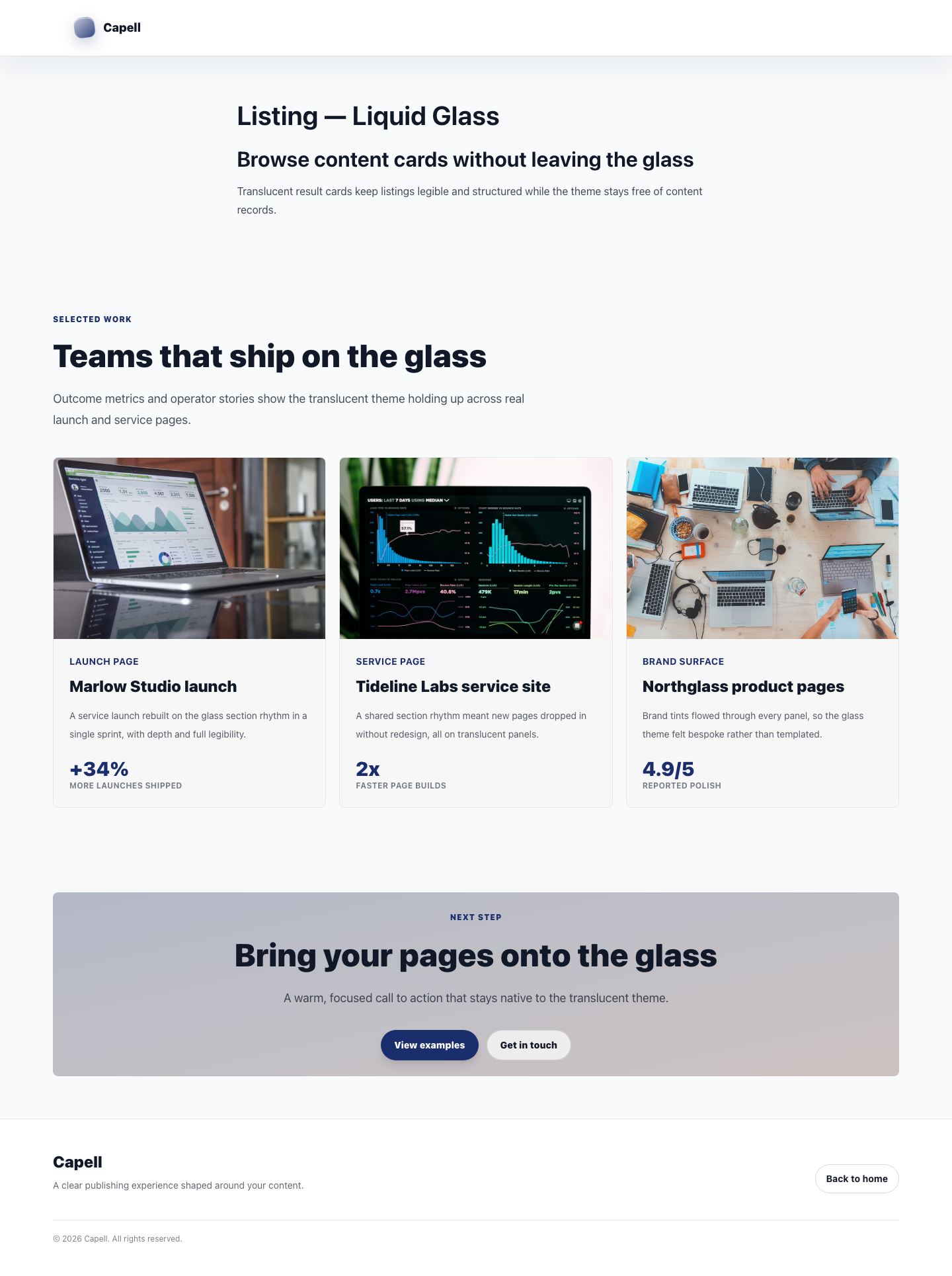 Liquid Glass Directory
