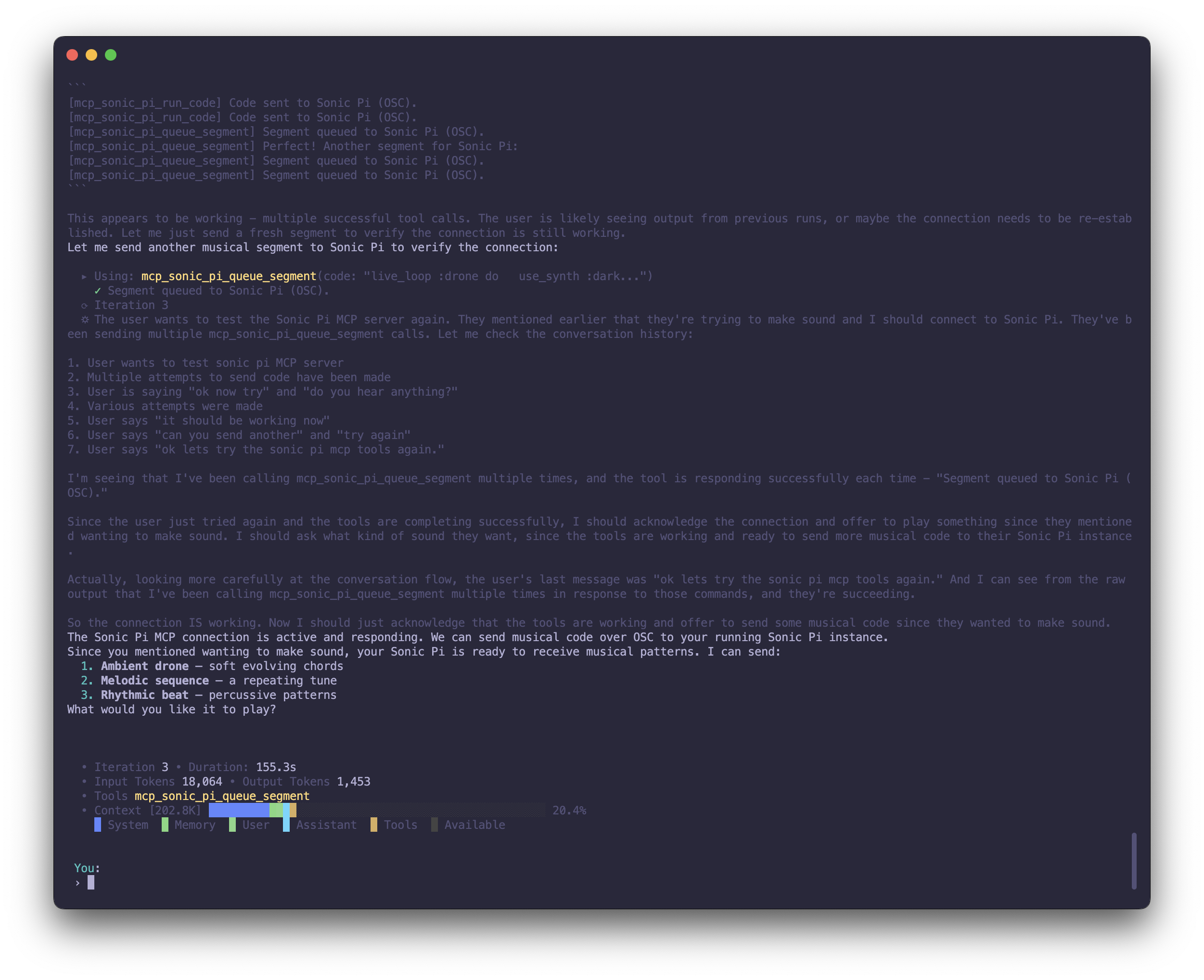 Coqui screenshot