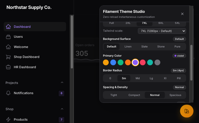 Dark Mode Swatches
