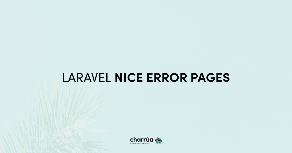 Social Card of Laravel Nice Error Pages