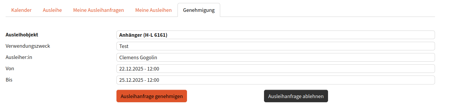 Overview of approval requests