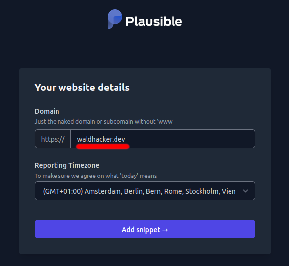 Image of Plausible settings