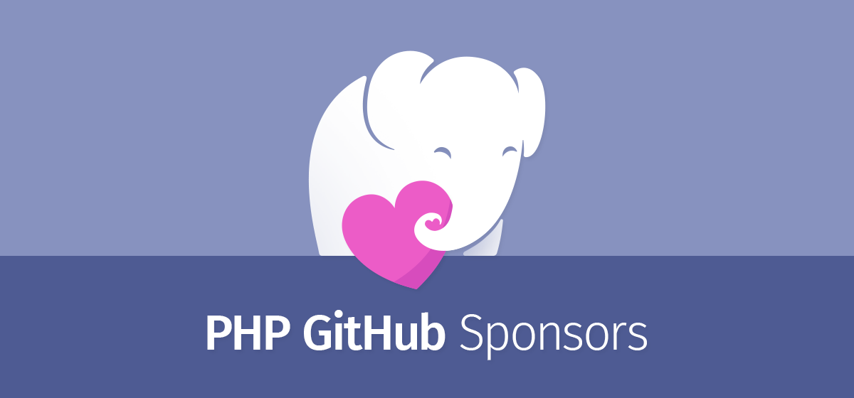 PHP GitHub Sponsors logo