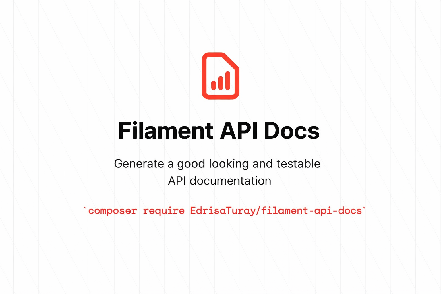 Filament API Docs Builder