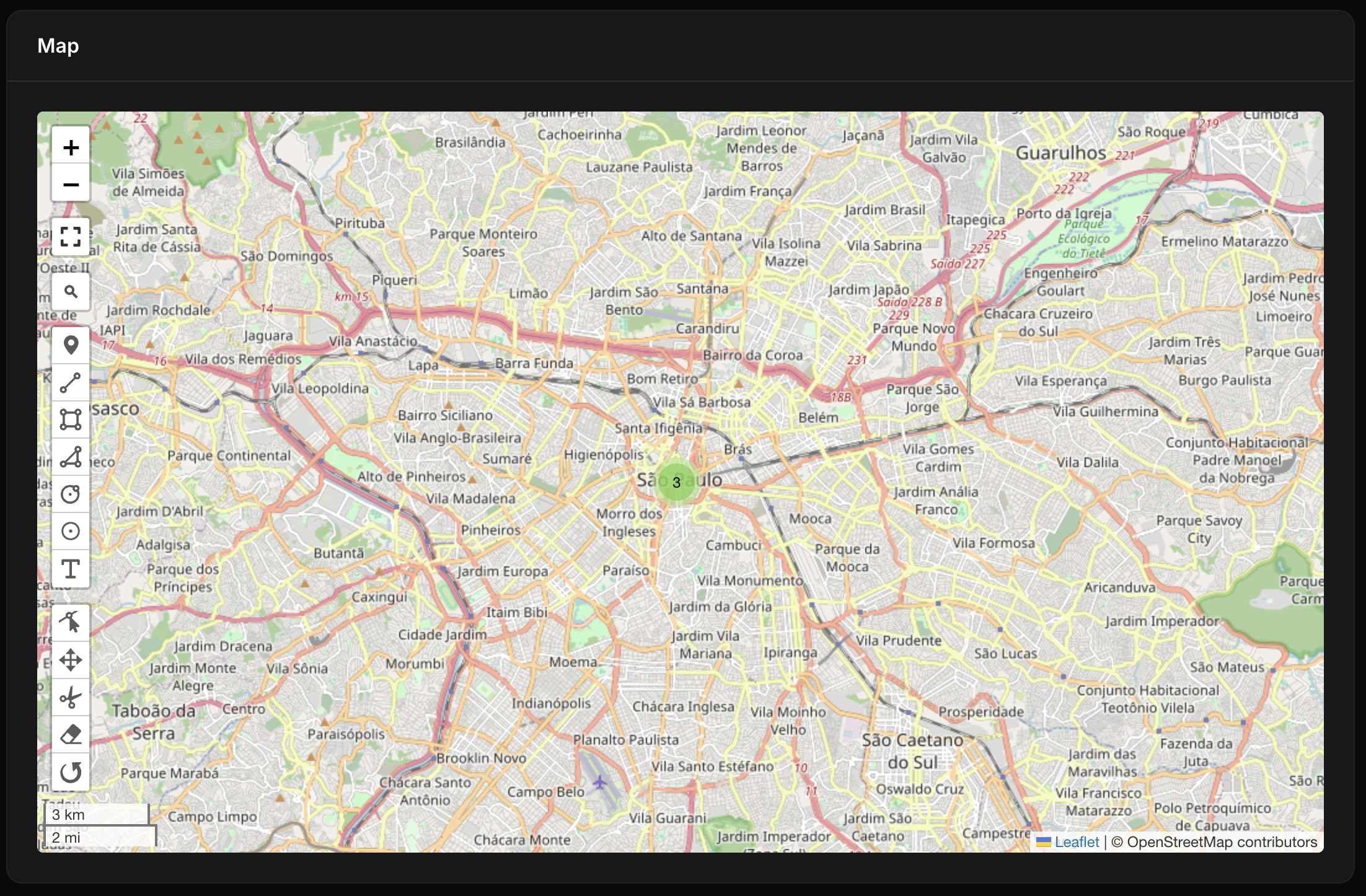 Map Controls Example