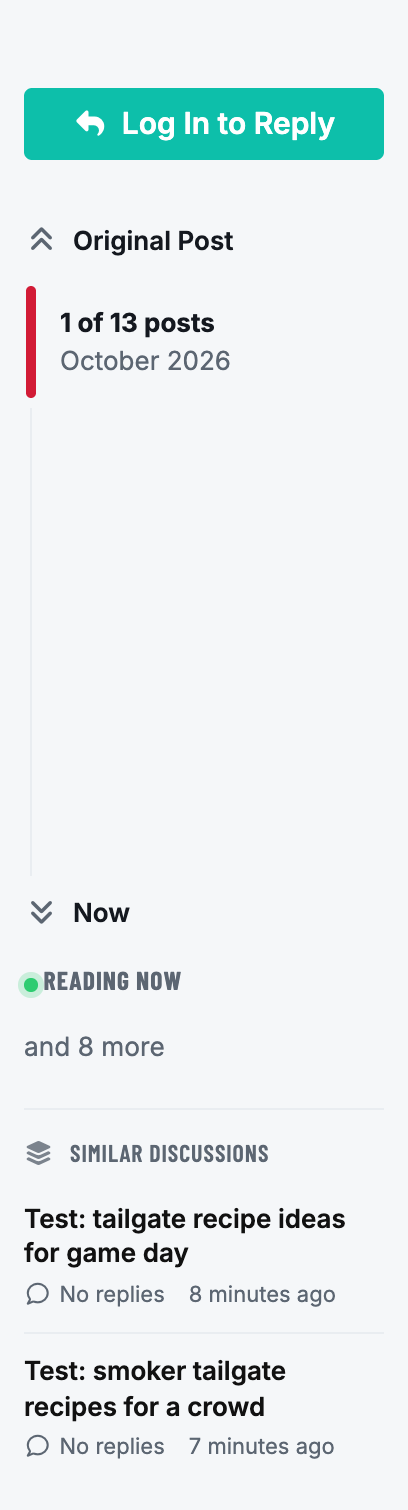 The compact copy in the discussion sidebar