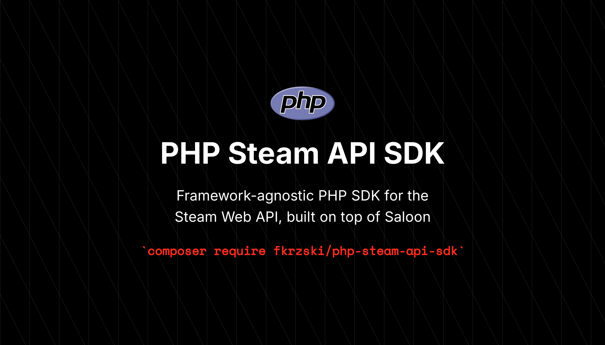 Banner of PHP Steam API SDK