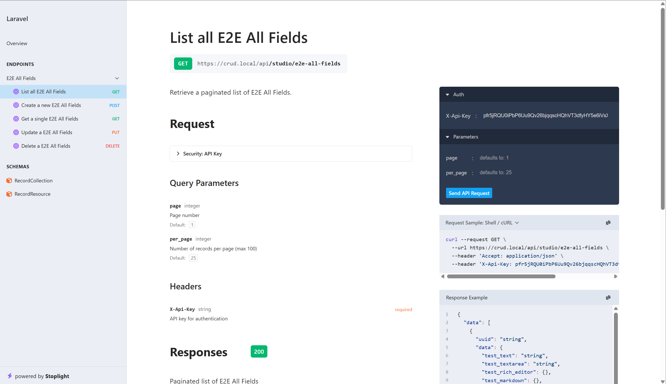 API Documentation