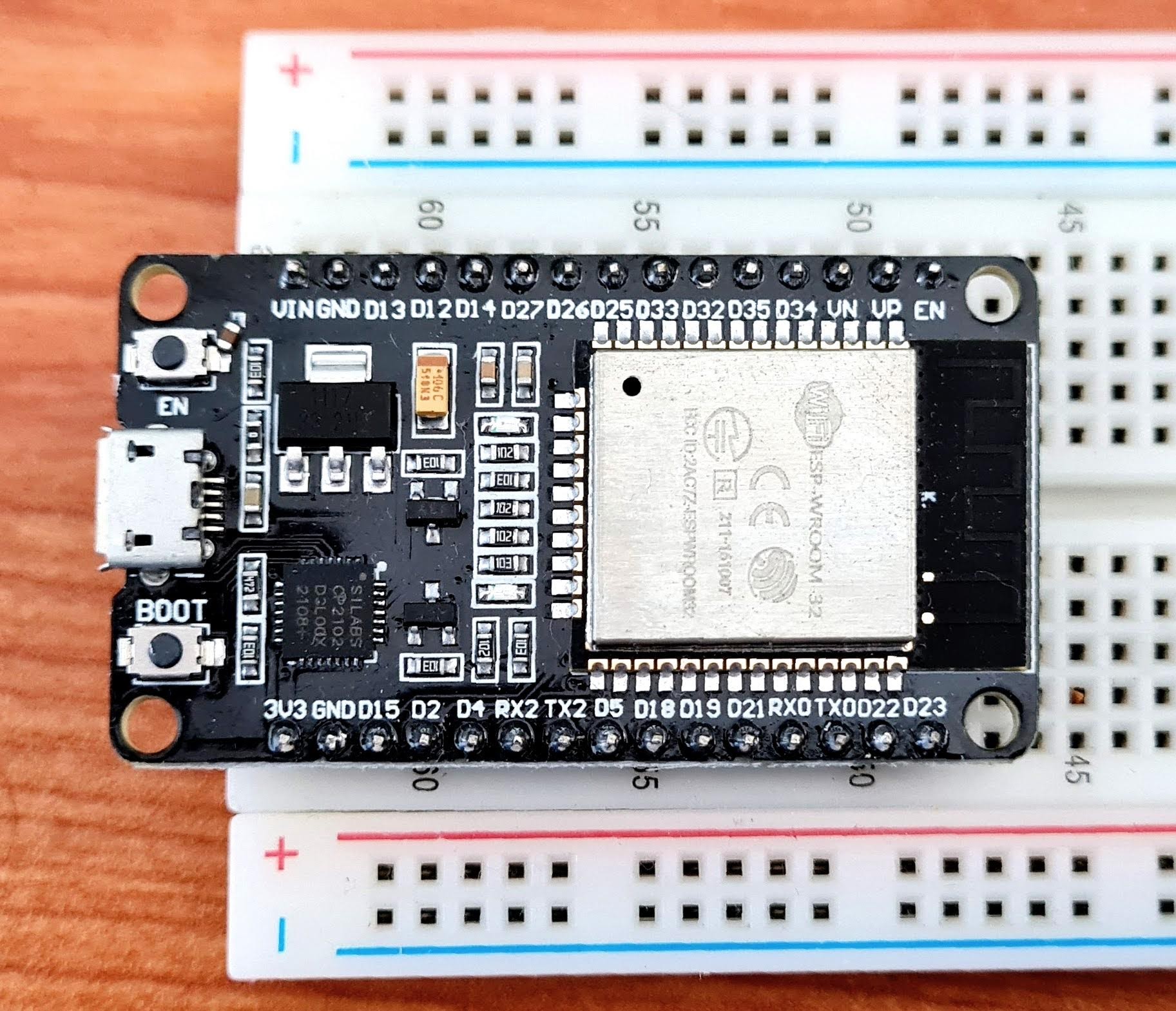 ESP32 MCU.