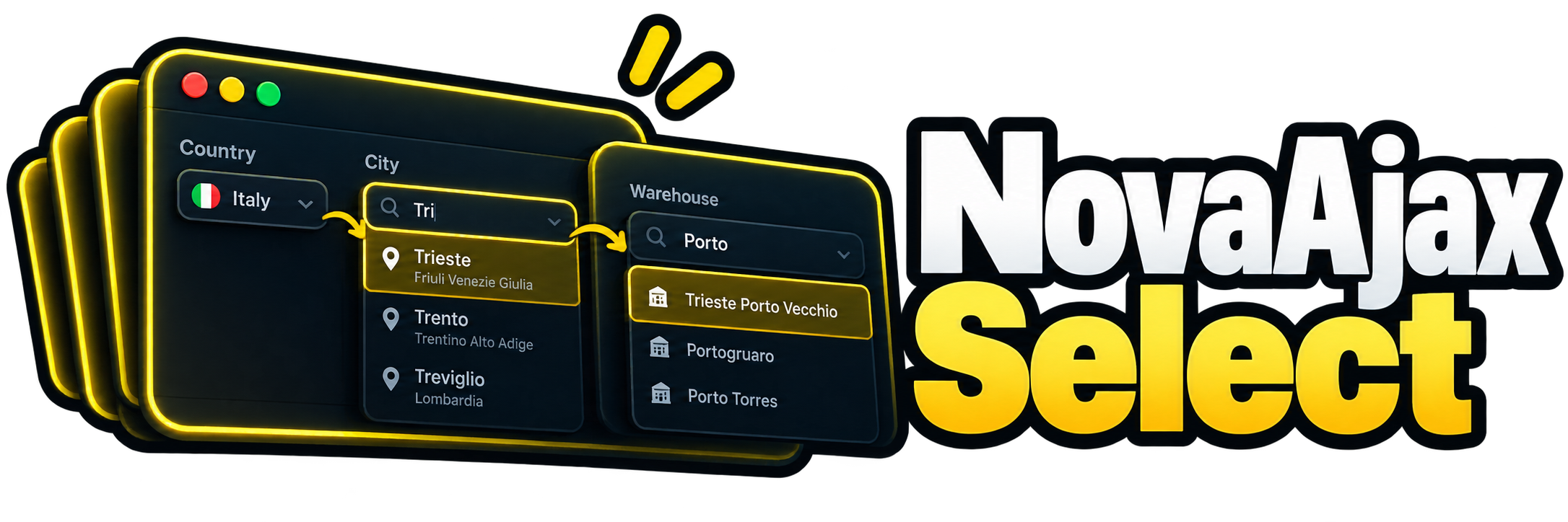 NovaAjax Select