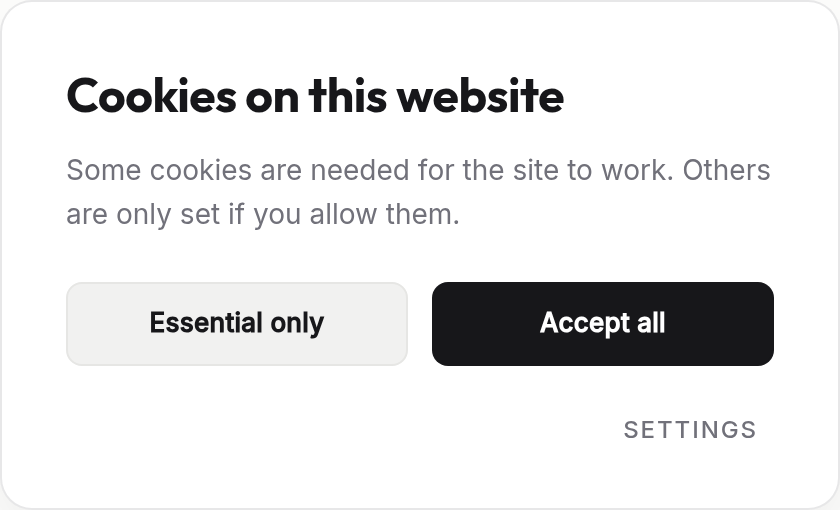 The banner and a blocked embed