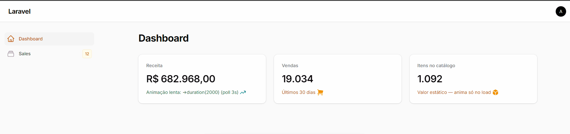 OdometerStat com polling