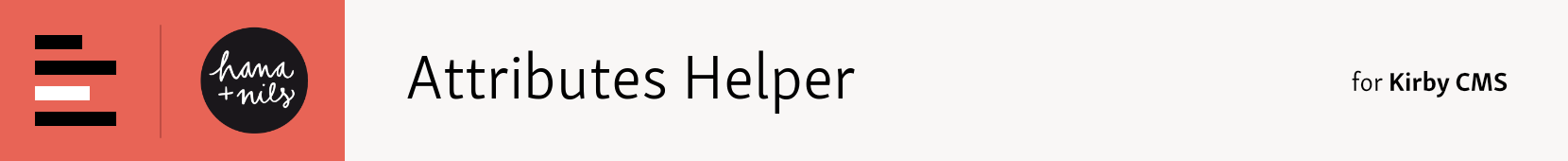 Attributes Helper for Kirby CMS