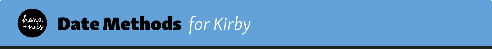 Kirby Date Methods
