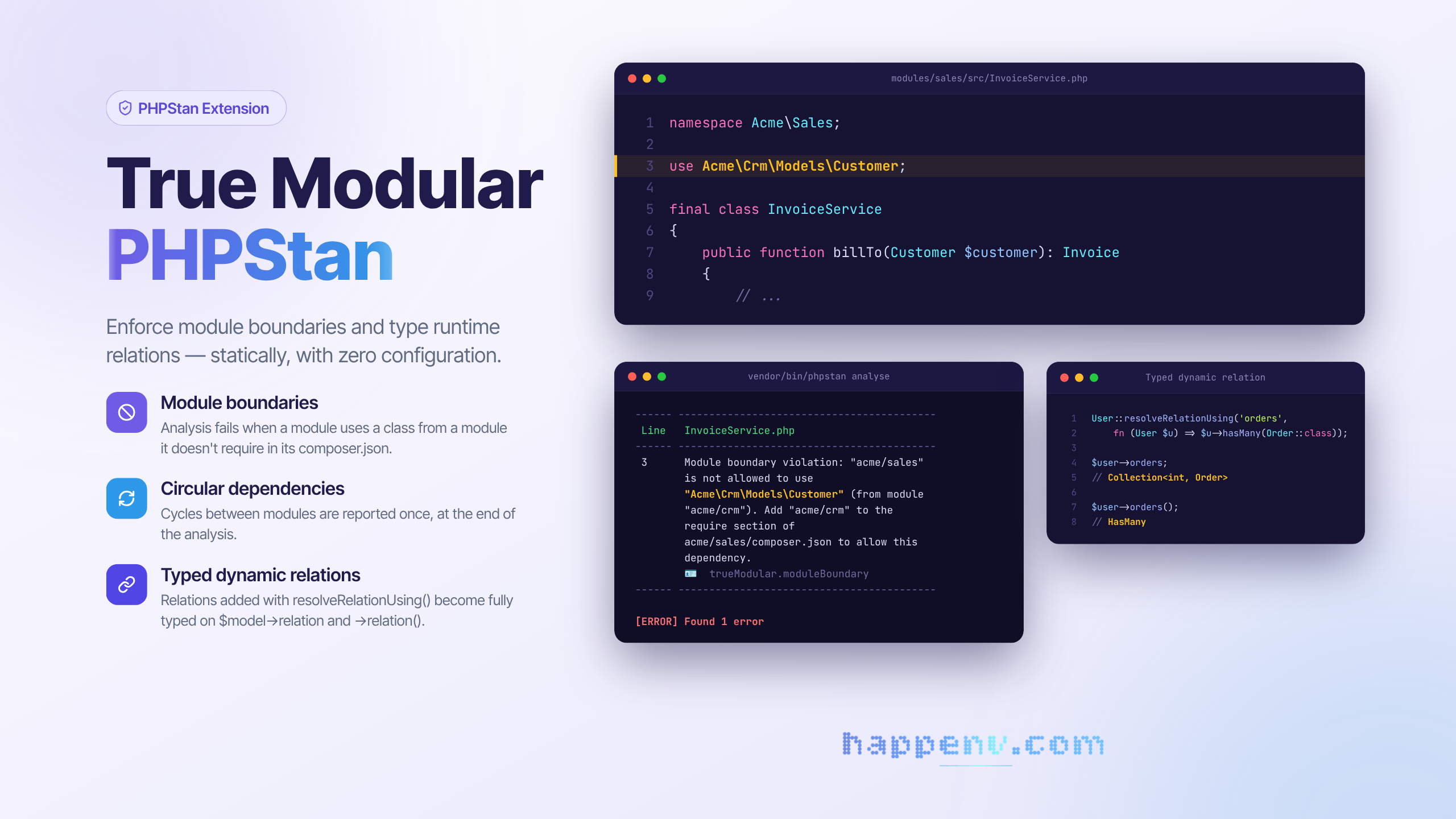Laravel True Modular PHPStan