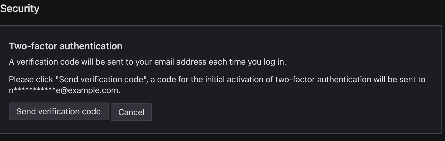 Activating email authentication