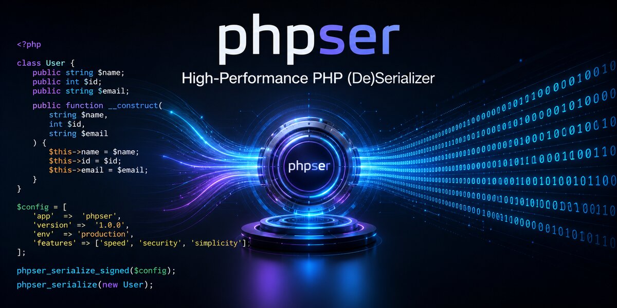 phpser: high-performance PHP serializer, decoder-optimized for cache workloads
