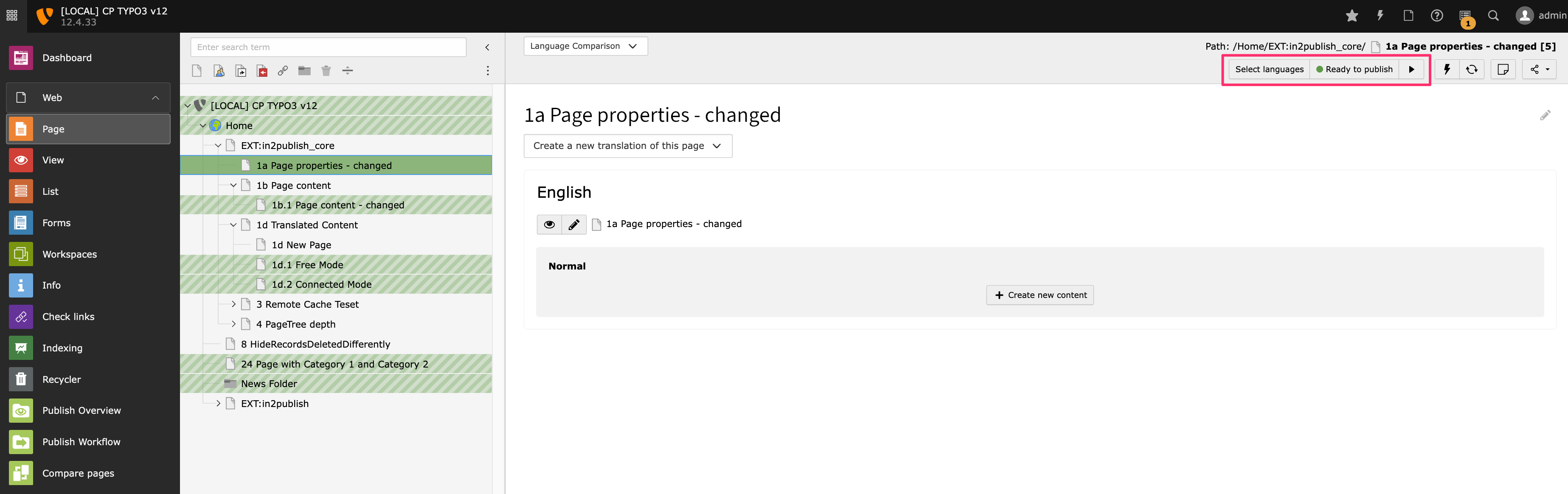 Publisher Page Module