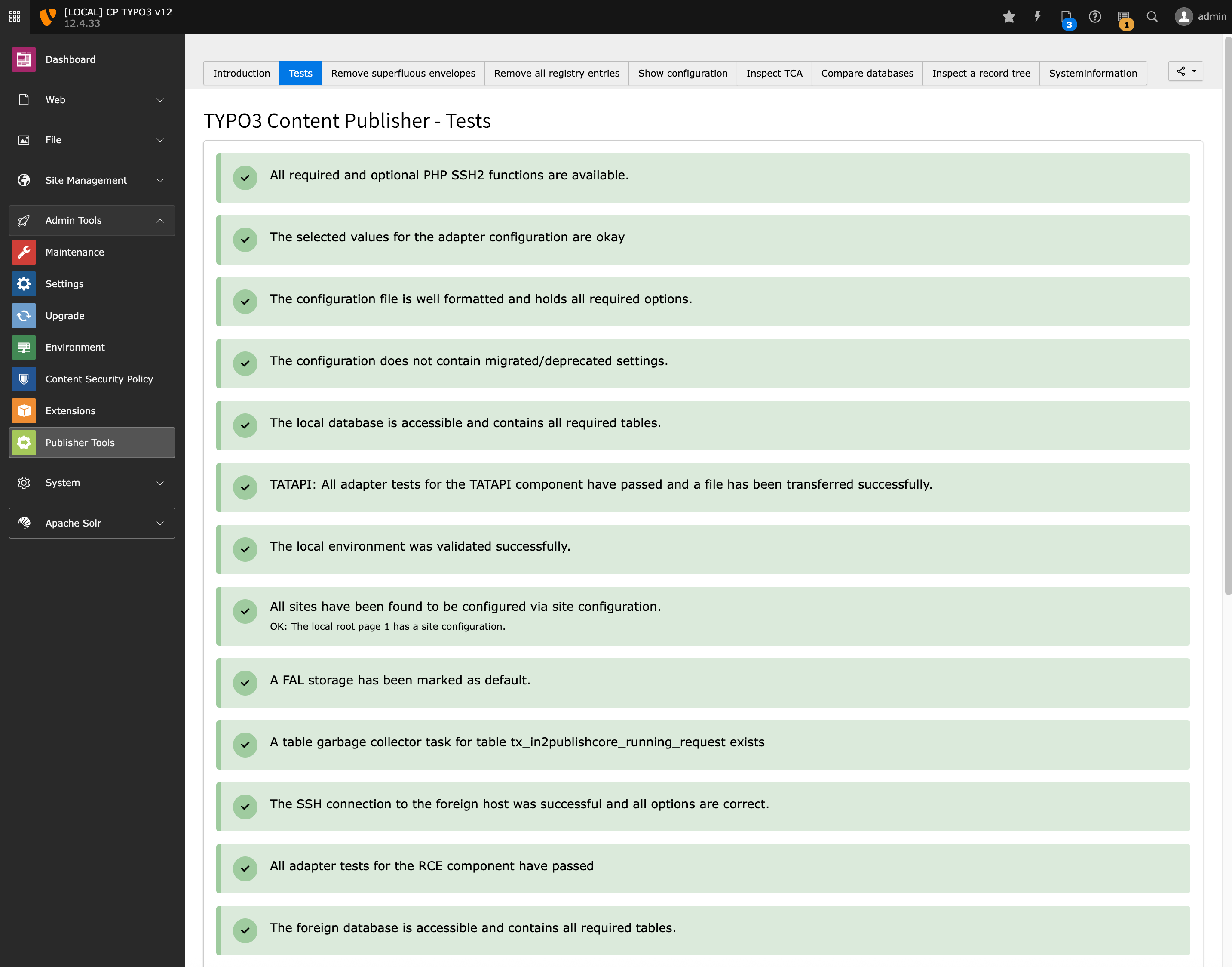 Publisher Tools Module