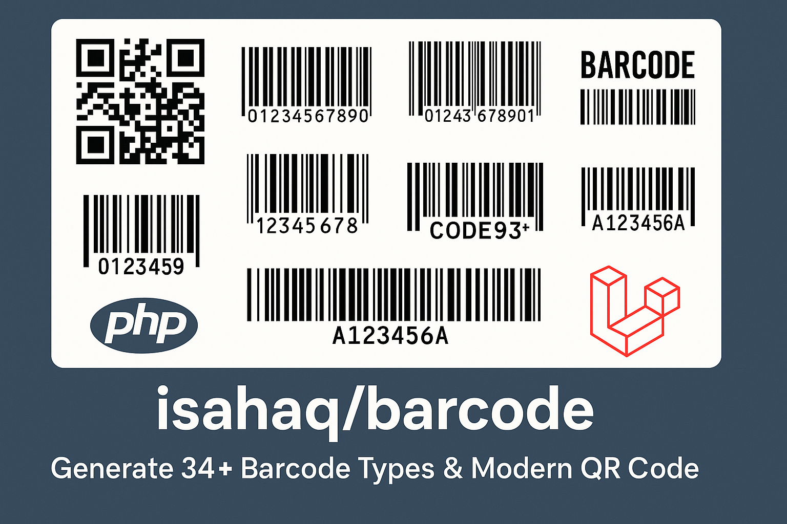 Isahaq Barcode Generator