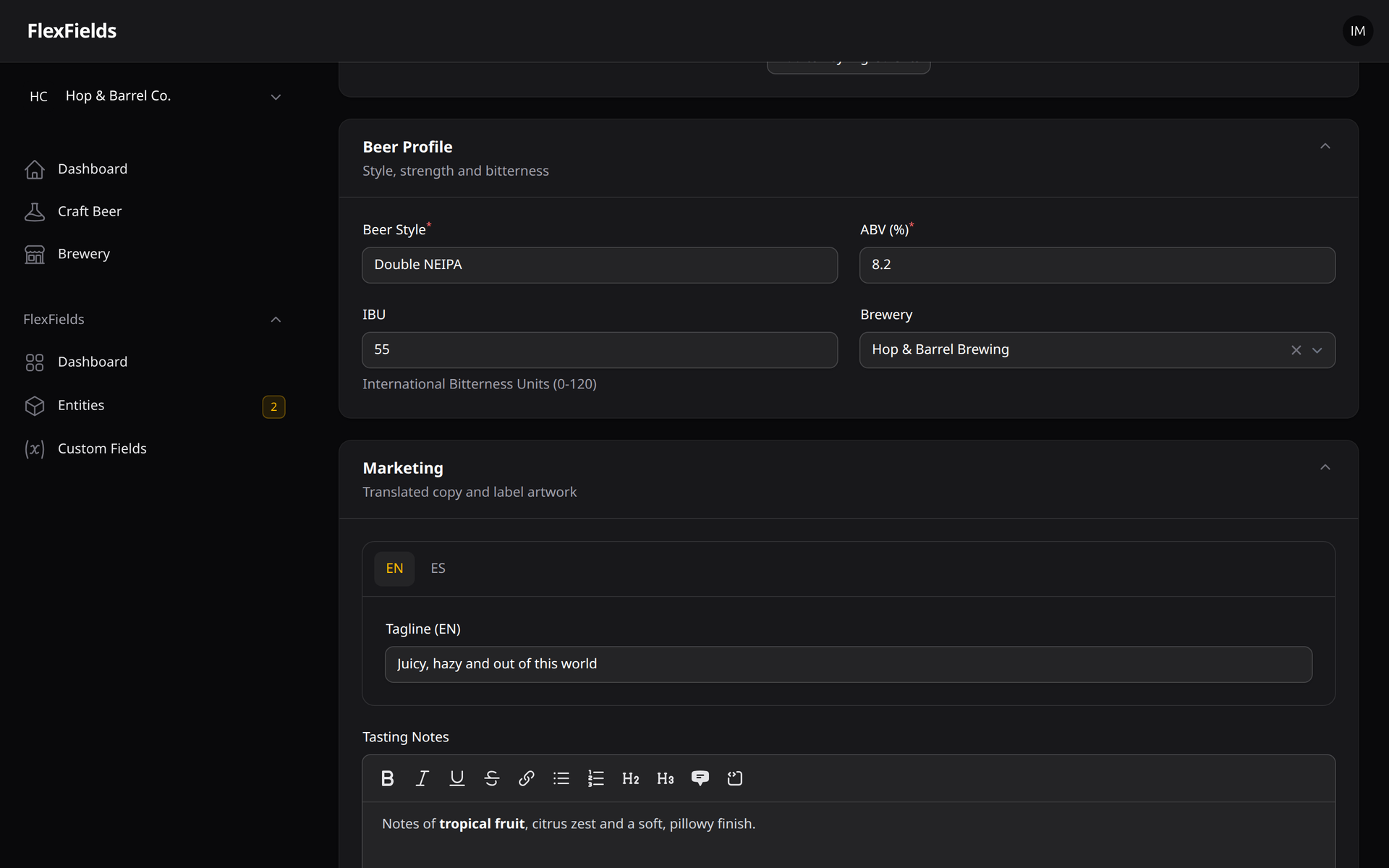 Form Screenshot