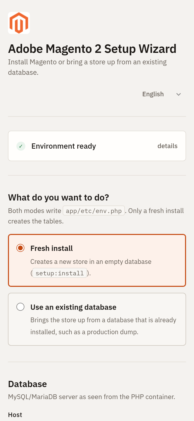 Mobile layout