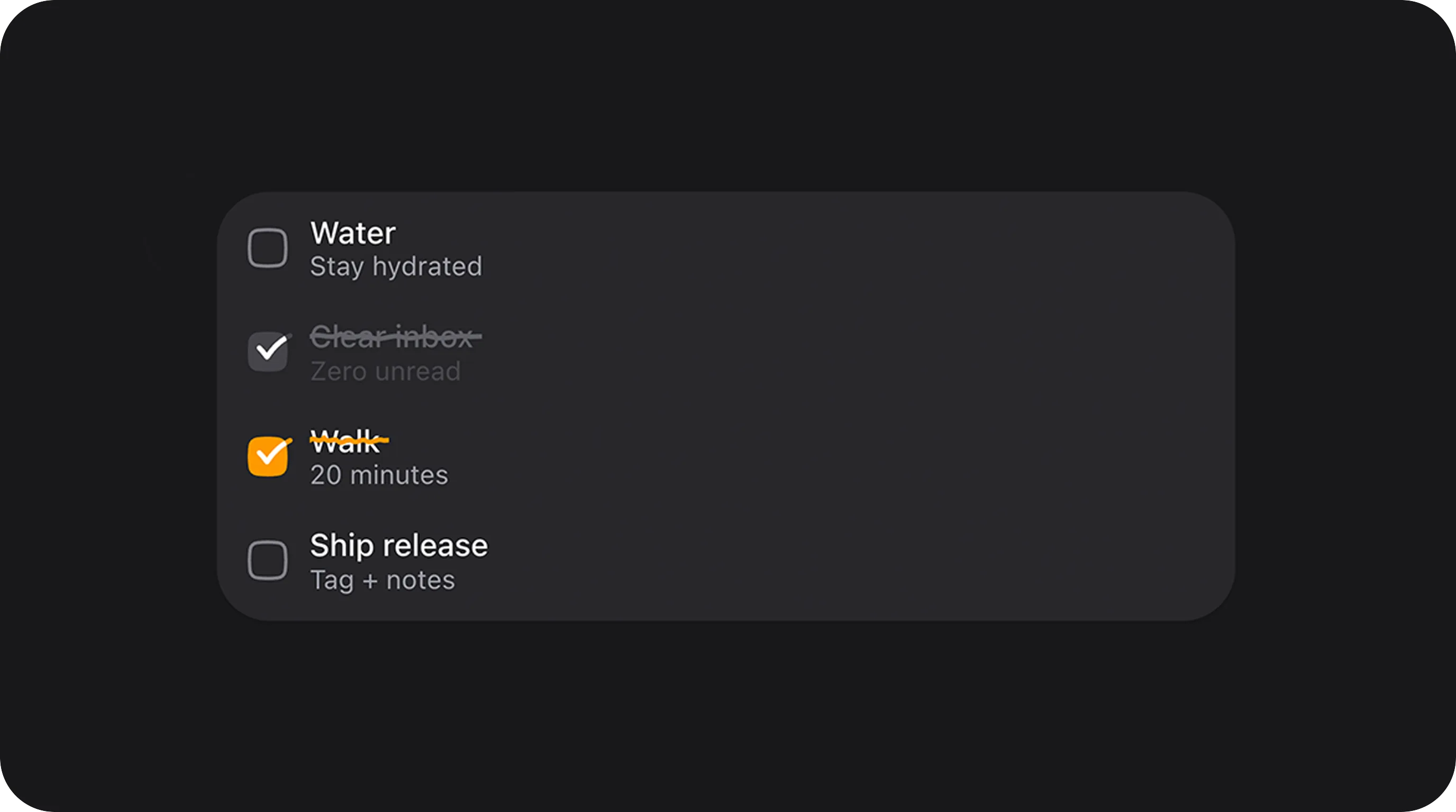 TodoListField - Animated checklist with check/strike motion, celebrations, sub-stacks, undo toast, create/edit/delete, reorder, search, and virtualized infinite scroll