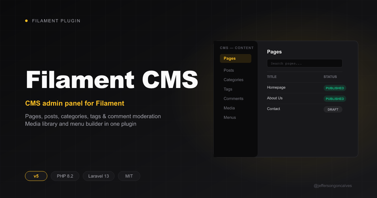 Filament CMS