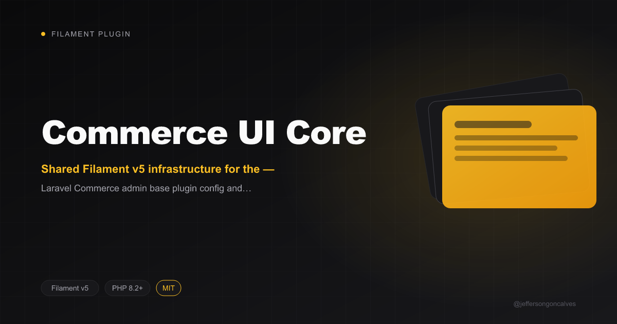 Commerce UI Core