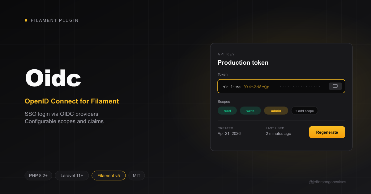 Filament OIDC