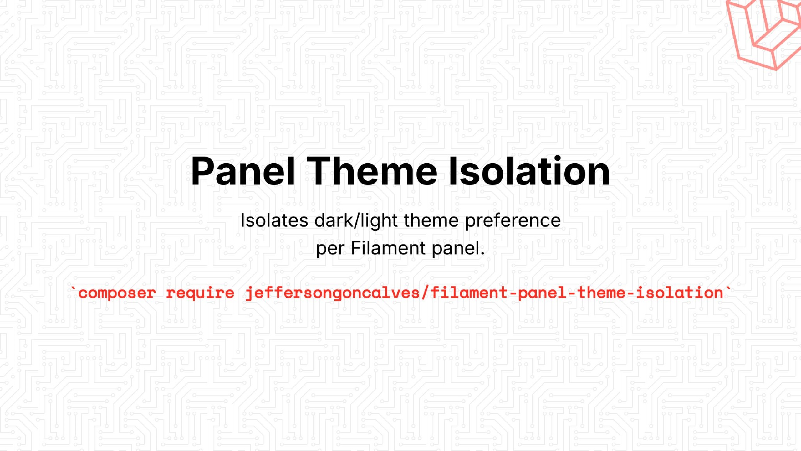 Filament Panel Theme Isolation