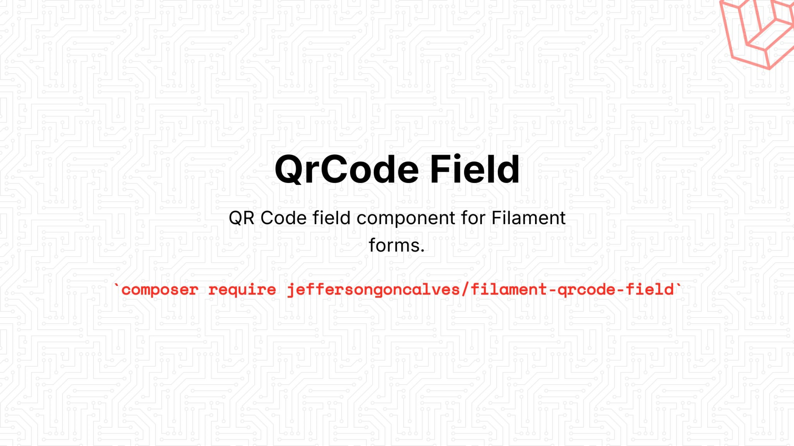 Filament Qrcode Field