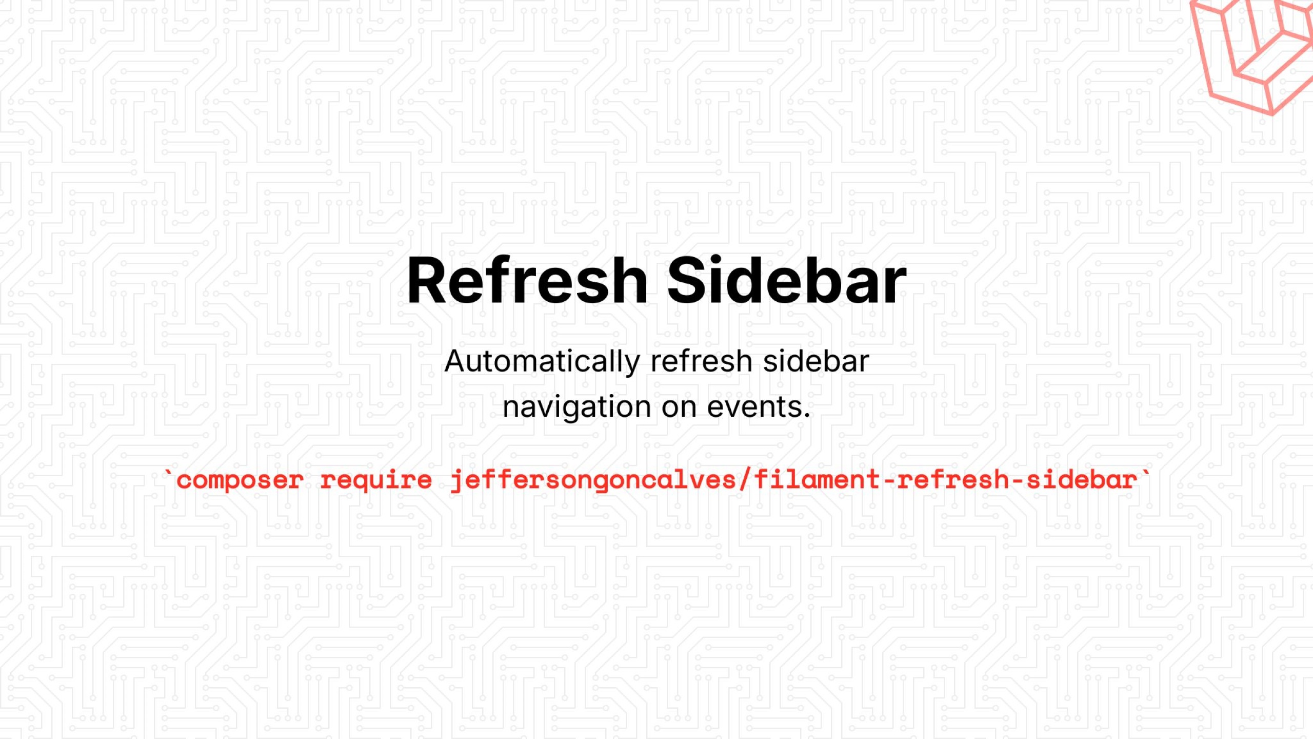 Filament Refresh Sidebar