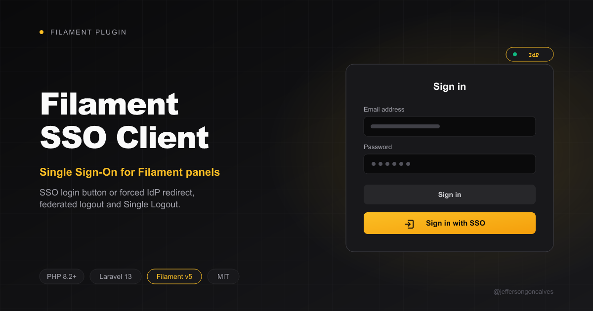 Filament SSO Client