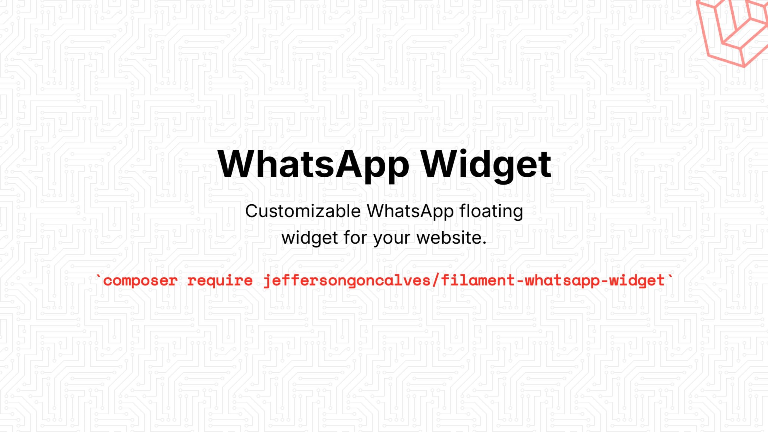 Filament Whatsapp Widget
