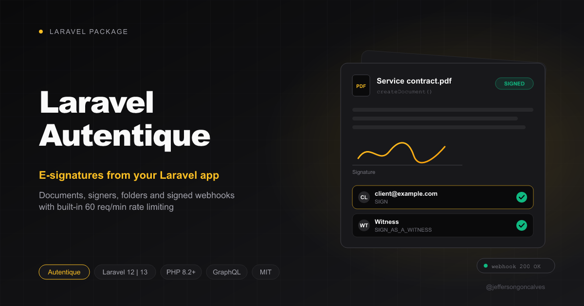 Laravel Autentique