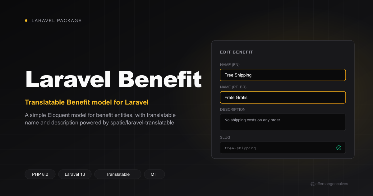 Laravel Benefit