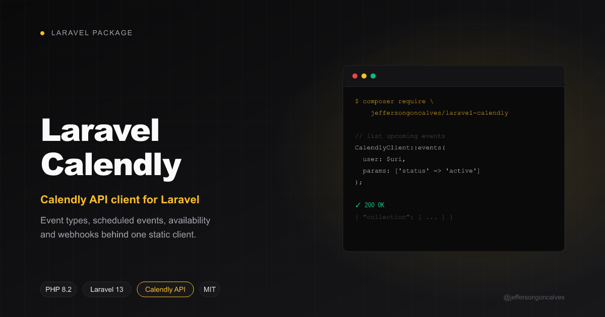 Laravel Calendly