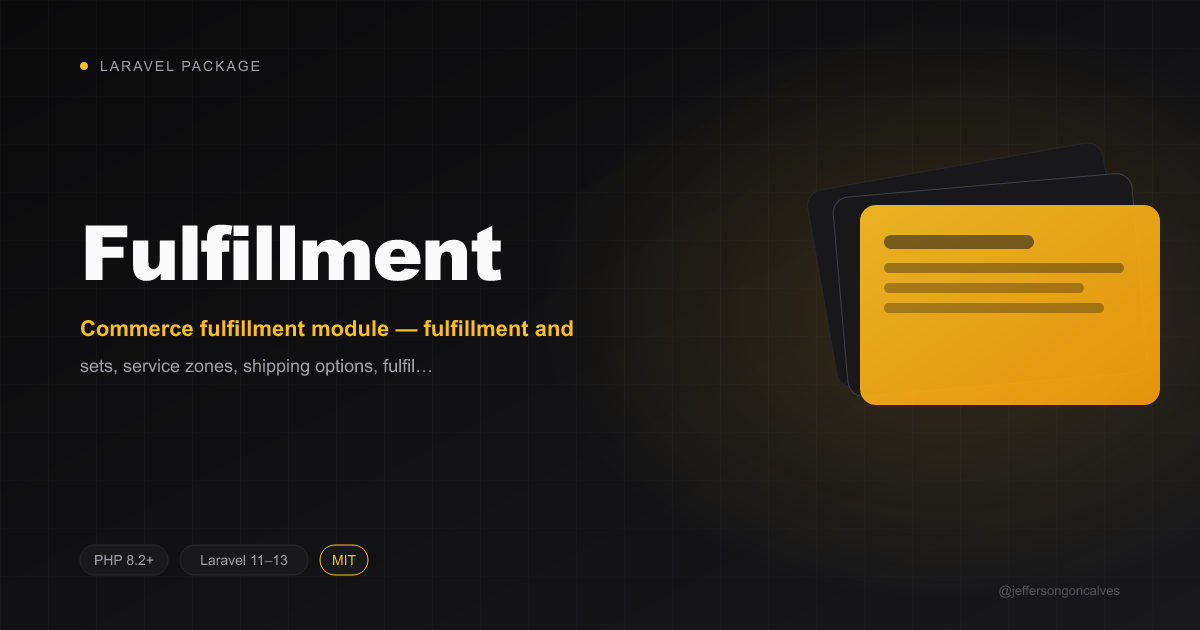 Fulfillment