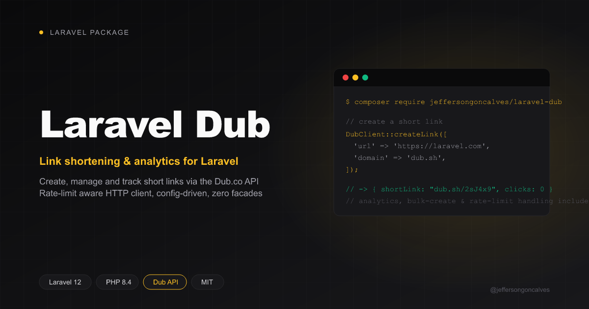 Laravel Dub