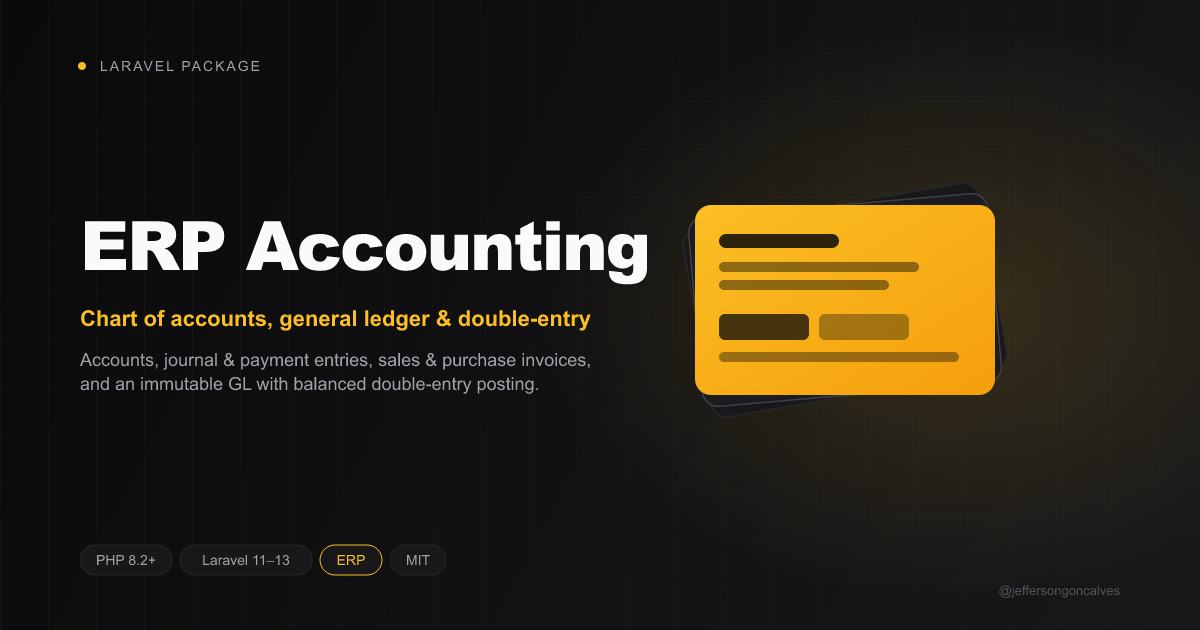 Laravel ERP Accounting