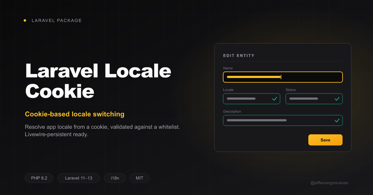 Laravel Locale Cookie