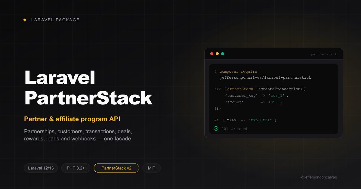 Laravel PartnerStack