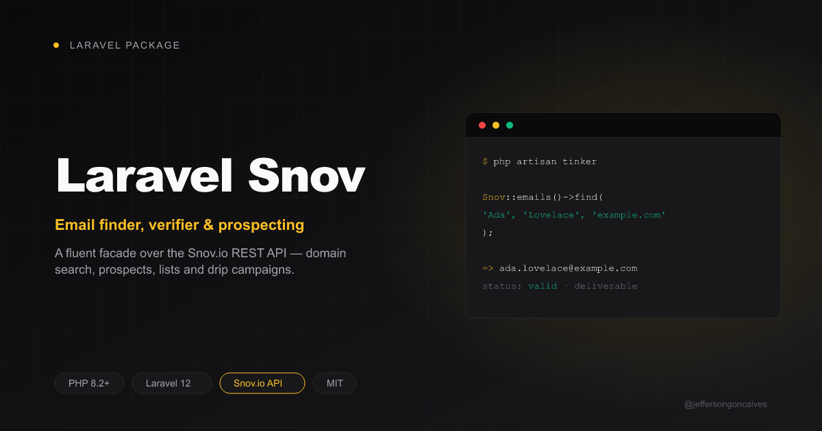 Laravel Snov