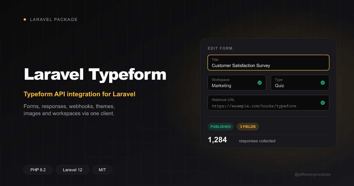 Laravel Typeform
